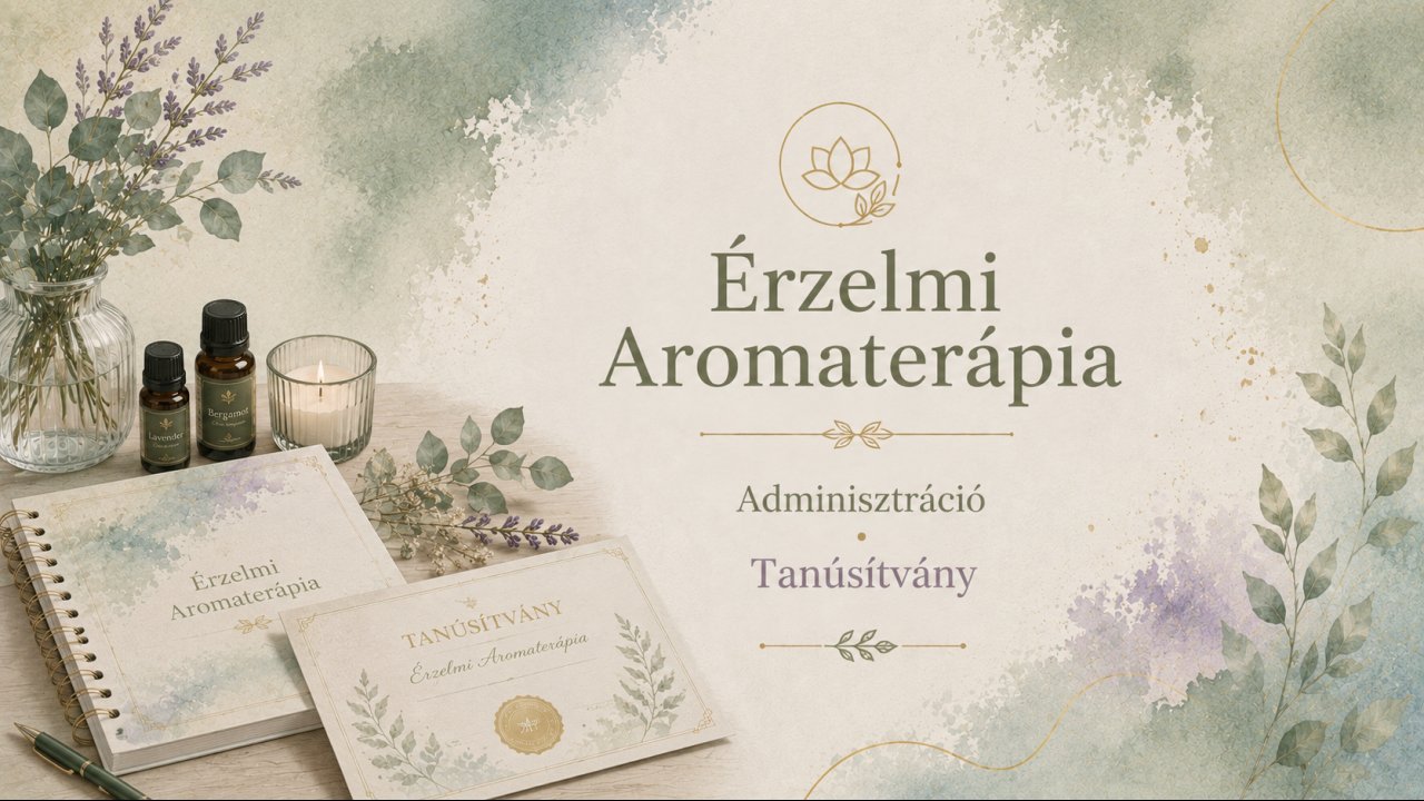 Érzelmi Aromaterápia Adminisztráció Tanúsítvány