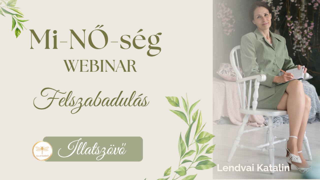 WEBINAR Felszabadulás Nőknek