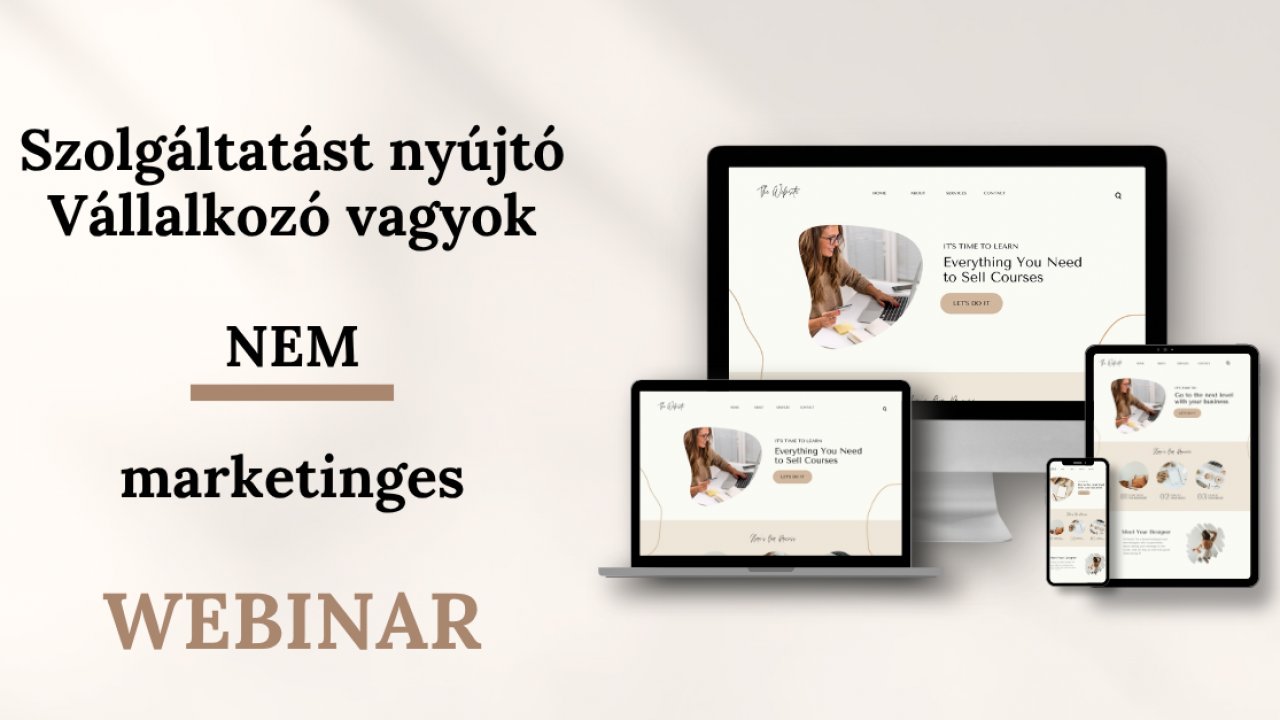 Vállalkozó vagyok nem posztgyár! WEBINAR